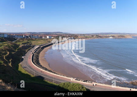 La North Bay et de la plage de Scarborough, North Yorkshire, UK Banque D'Images