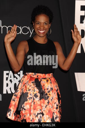 Fashion Rocks 2014 tenue à la Barclays Center - Arrivées en vedette : Vicky Jeudy Où : Brooklyn, New York, United States Quand : 09 mai 2014 Banque D'Images