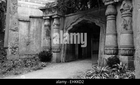 Le Cimetière de Highgate Banque D'Images