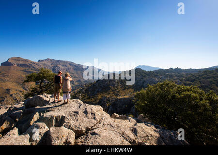 La Sierra de Tramontana, Mallorca, Espagne Banque D'Images