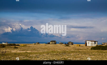 Plage à Dungeness, Kent, England, UK Banque D'Images