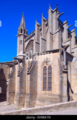 Basilique Saint-Nazaire-et-Saint-Celse, Carcassonne, France Banque D'Images