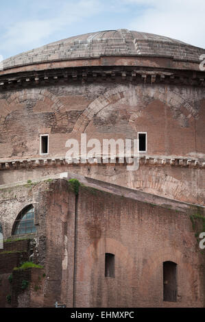 Le Panthéon, Piazza della Rotonda, Rome, Latium, Italie. Banque D'Images