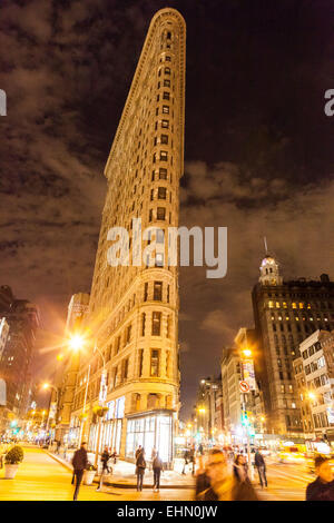 Flatiron Building, New York City, USA. Banque D'Images