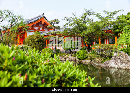 Sanjüsangen-dö, Kyoto, Japon. Banque D'Images