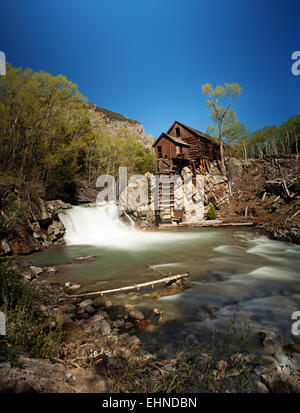 Crystal River et le cheval perdu Mill Banque D'Images