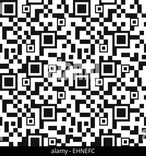 QR code motif de fond transparent Banque D'Images