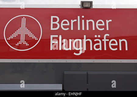 Aéroports de Berlin Banque D'Images