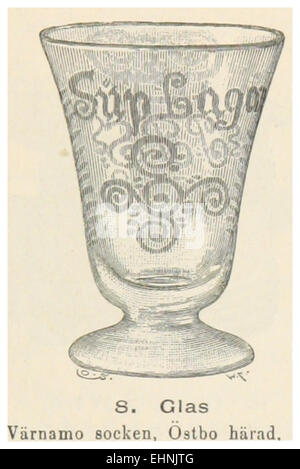 Une image du volume de Hazelius de 1892, montrant une illustration de la page 487, représentant probablement une figure ou une scène culturelle ou historique. Banque D'Images