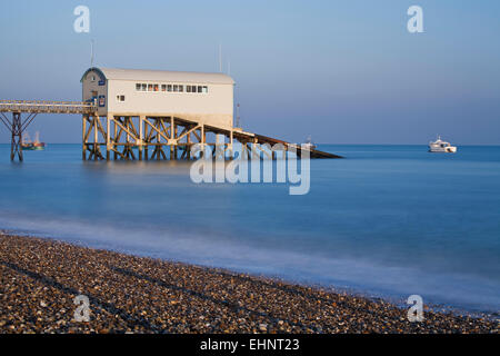 Station de sauvetage de la RNLI, Selsey, West Sussex, England, UK Banque D'Images