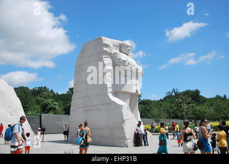 Martin Luther King Memorial Washington D.C. Banque D'Images