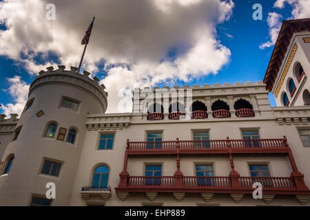 Casa Monica Hotel, à Saint Augustine, en Floride. Banque D'Images