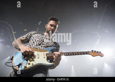 ITunes Festival 2014 - Jour 11 - Maroon 5 live at the Roundhouse à Londres avec : Adam Levine Où : London, Royaume-Uni Quand : 11 mai 2014 Banque D'Images