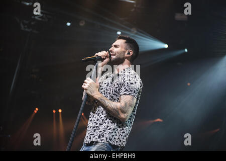 ITunes Festival 2014 - Jour 11 - Maroon 5 live at the Roundhouse à Londres avec : Adam Levine Où : London, Royaume-Uni Quand : 11 mai 2014 Banque D'Images