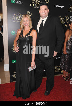 La 41e Journée annuelle de Emmy Awards au Beverly Hilton Hotel le 22 juin 2014 à Beverly Hills, Californie. Avec : Brooke Burns Où : Los Angeles, California, United States Quand : 22 Juin 2014 Banque D'Images