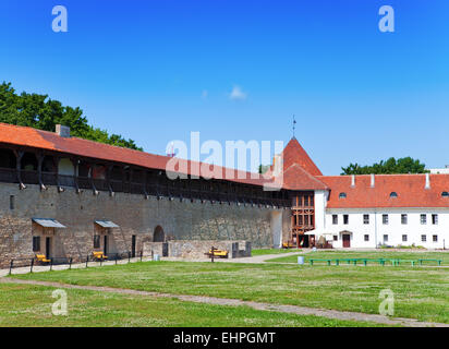 L'Estonie. Narva. Ancienne forteresse Banque D'Images