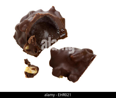 Chocolat bonbons isolé sur fond blanc Banque D'Images Chocolat bonbons isolé sur fond blanc Banque D'Images