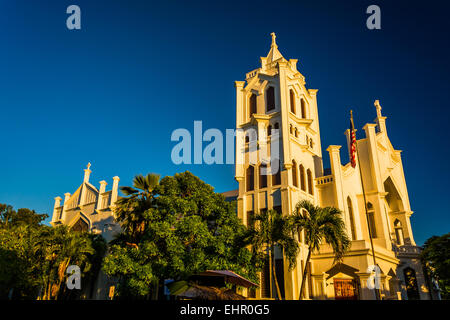 St Paul's Episcopal Church, à Key West, en Floride. Banque D'Images