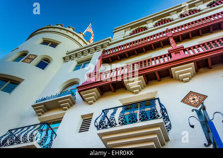 La Casa Monica Hotel à Saint Augustine, en Floride. Banque D'Images