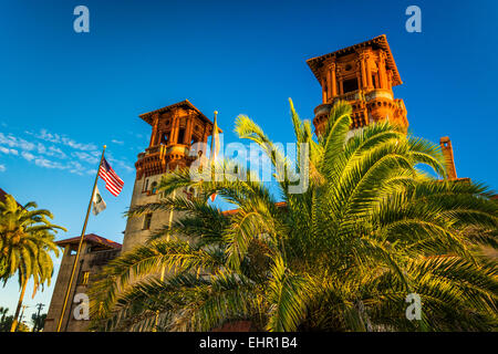 Le Lightner Museum, à Flagler College à Saint Augustine, en Floride. Banque D'Images