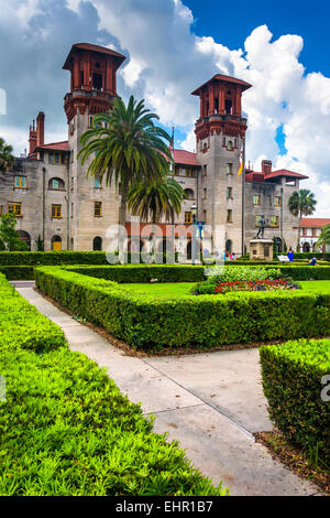 Le Lightner Museum, à Saint Augustine, en Floride. Banque D'Images