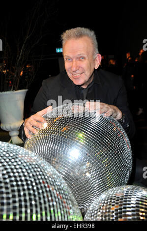 Berlin, Allemagne. Mar 16, 2015. Jean Paul Gaultier assiste à la première de Premiere 'Jean Paul Gaultier travaille' le 16 mars 2015 à Berlin. Dpa : Crédit photo alliance/Alamy Live News Banque D'Images