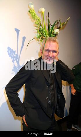 Berlin, Allemagne. Mar 16, 2015. Jean Paul Gaultier assiste à la première de Premiere 'Jean Paul Gaultier travaille' le 16 mars 2015 à Berlin. Dpa : Crédit photo alliance/Alamy Live News Banque D'Images