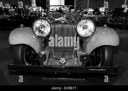 Une voiture de sport Jaguar SS1 Tourer, 1934. Banque D'Images