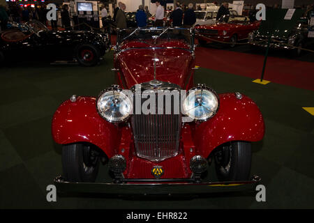 Une voiture de sport Jaguar SS1 Tourer, 1934. Banque D'Images