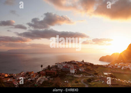 Agulo, La Gomera, Canary Islands, Spain Banque D'Images