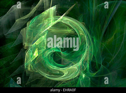 De l'anneau vert. Banque D'Images