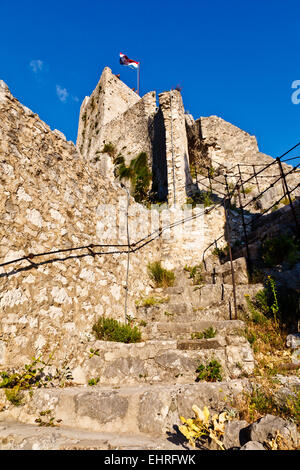 Château vieux pirate dans la ville de Zadar, Croatie Banque D'Images