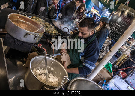 Borough Market Curry Banque D'Images