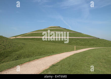 L'un des quatre champs de monticules en Northala, Northolt, Londres, Royaume-Uni. Banque D'Images