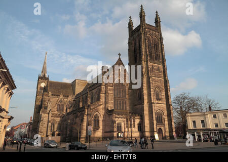 L'église All Saints à Royal Leamington Spa, Warwickshire, en Angleterre. Banque D'Images