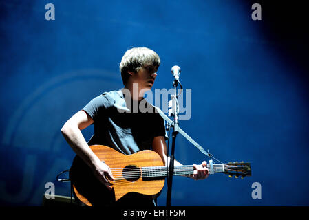 MADRID - SEPT 13 : Jake Bugg (musicien, chanteur et auteur-compositeur) concert au Festival Dcode. Banque D'Images