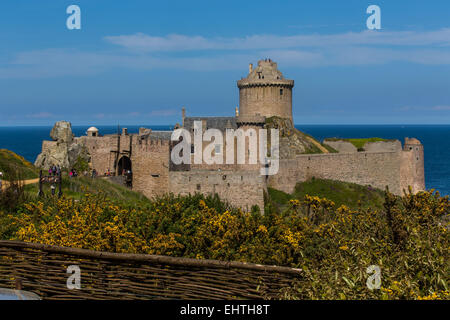 ILLUSTRATION DE LA CÔTE D'émeraude, (22) Côtes-d'ÄôARMOR, BRETAGNE FRANCE Banque D'Images