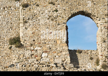 Une partie des ruines à Greyfriars à Suffolk, UK Banque D'Images