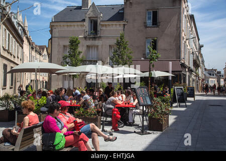 ILLUSTRATION DE CHARTRES, Eure-et-Loir (28), Centre, France Banque D'Images