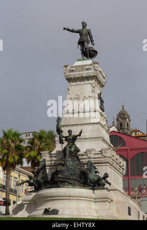 ILLUSTRATION DE LA VILLE DE PORTO, PORTUGAL Banque D'Images