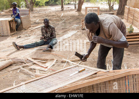 ILLUSTRATION DE L'Afrique de l'Ouest (Sénégal) Banque D'Images