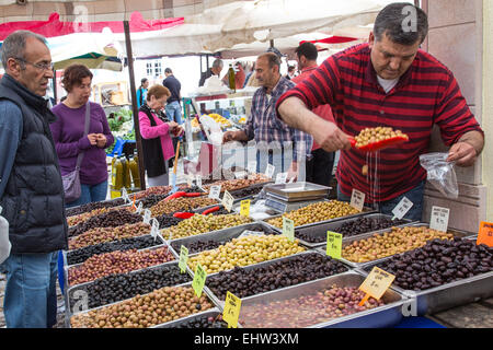 La Riviera d'olive, sur la mer Egée, en Turquie Banque D'Images