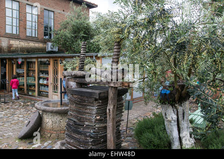 La Riviera d'olive, sur la mer Egée, en Turquie Banque D'Images