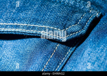 poche de jeans Banque D'Images