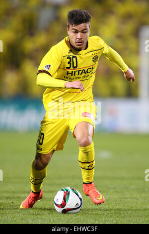 Chiba, Japon. 13Th Mar, 2015. Cristiano (Reysol) Football/soccer : J1 2015 1ère phase ligue match entre Kashiwa Reysol 1-1 Vegalta Sendai à Kashiwa Hitachi Stadium à Chiba, Japon . © Ito Shingo/AFLO SPORT/Alamy Live News Banque D'Images