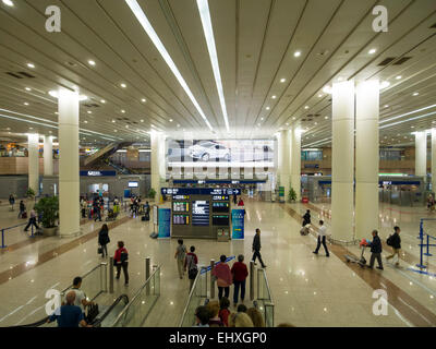 L'aéroport international de Pudong à Shanghai, Chine Banque D'Images