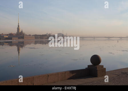 La forteresse de Sts. Peter et Pavel. Saint-pétersbourg, Russie. Banque D'Images