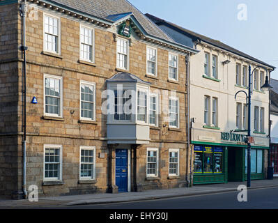 L'ancienne Mairie, Okehampton, Devon, Angleterre, Royaume-Uni Banque D'Images