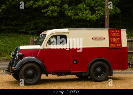 Un British Railways delivery van dans les Bluebell Railway, Sussex Banque D'Images