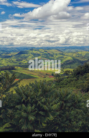 Vue panoramique de Socorro au Brésil, en Amérique du Sud Banque D'Images